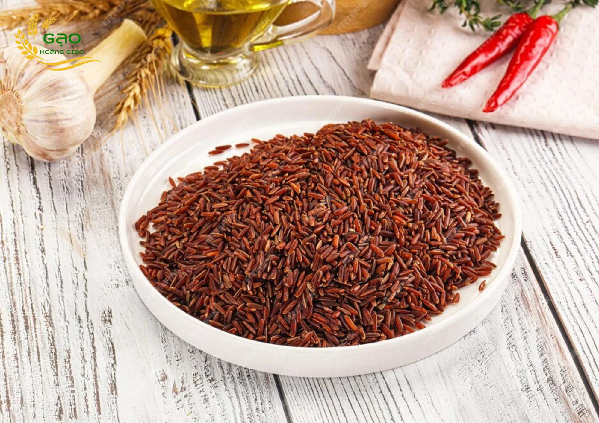 gạo lứt huyết rồng